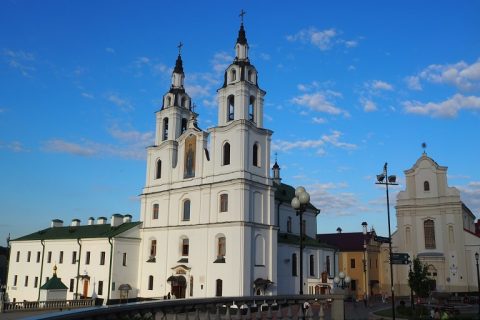 Minsk, pogled na grad - avio karte Beograd Minsk